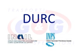 <p>
	Durc (scadenza 06/03/2022)</p>
