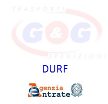 <p>
	DURF Documento Unico di Regolarit&agrave; Fiscale (scadenza 24/10/2024)</p>
<p>
	certificazione fiscale emessa dall&#39;Agenzia delle entrate</p>
